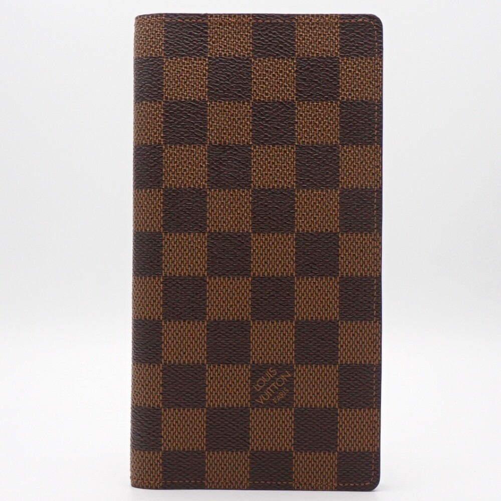 Louis Vuitton Porto Valeur Cult Credit Damier Bifold Wallet Brown